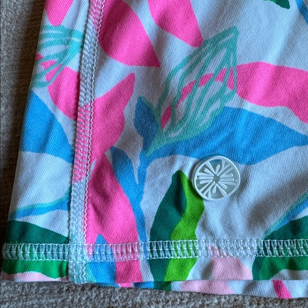 Lilly Pulitzer Girls Luxletic Skorts size L 8-10 - Picture 5 of 6